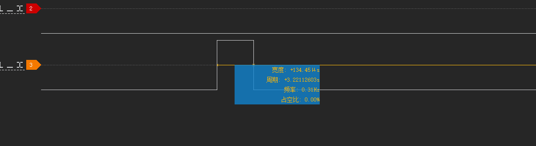 逻辑分析仪测试波形